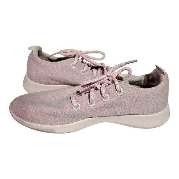 ALLBIRDS Mens Wool Runner Mizzle Pink Running Shoes - Size 9 - Picture 3 of 9
